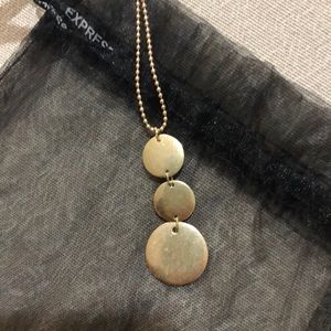 Never worn gold necklace from Express